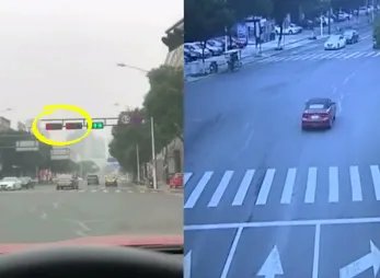 男子驾无牌宝马连闯4个红灯被如何处罚？