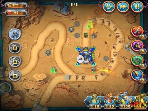 玩具塔防4:星海战争 画面及游戏性等上手图文心得