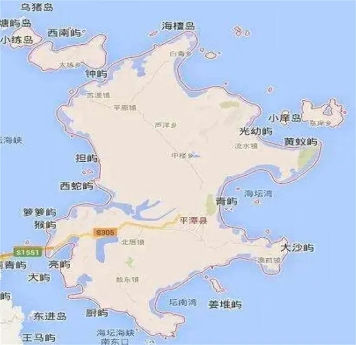 中国最大的岛屿是哪个岛屿 中国十大岛屿排名（台湾岛）
