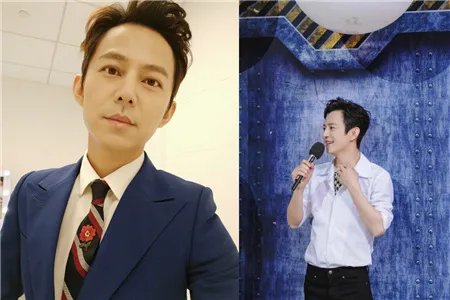 何炅一家四口合照 原来颜值高可以遗传