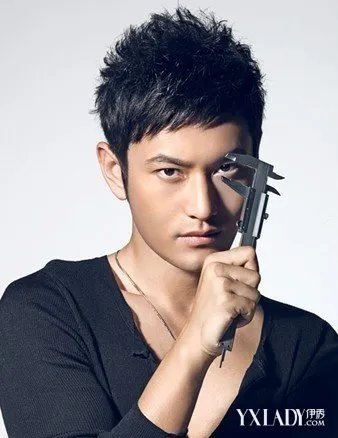 黄晓明整容前后照片对比“肉脸照”曝光