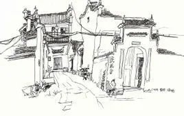 简单风景速写图片大全