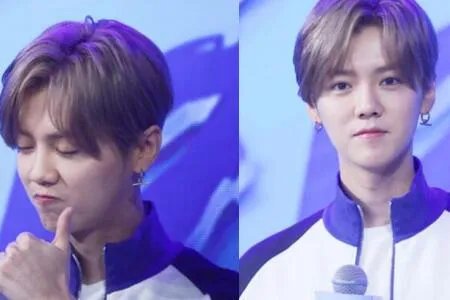 鹿晗关晓彤买咖啡 男方穿运动服为品牌站台