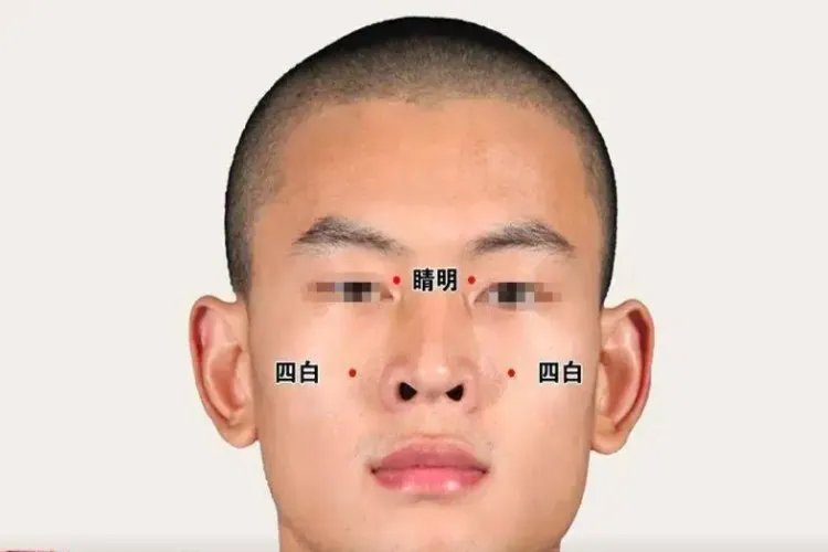 眼睛疲劳怎么按摩图解