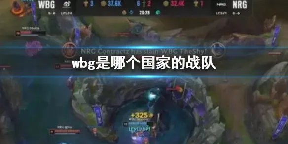 《lol》wbg战队国家介绍