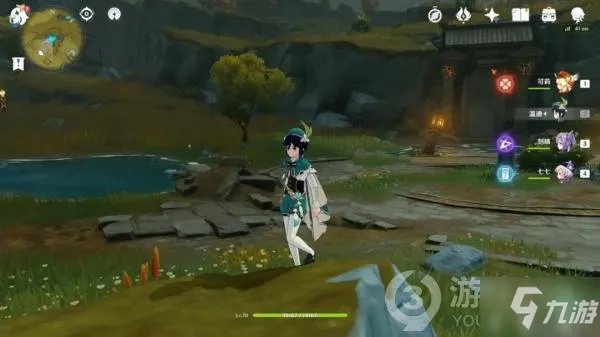 原神璃月翠玦坡处的大伟丘在哪里 坐标位置分享