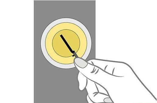 自学一根铁丝开锁图解