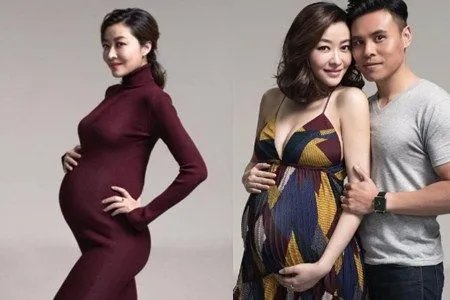 熊黛林晒大肚照并夸丈夫关怀备至 发微博谴责男子引起众女性关注