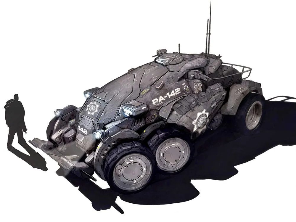 战争机器3游民星空（《战争机器3》的科幻载具）