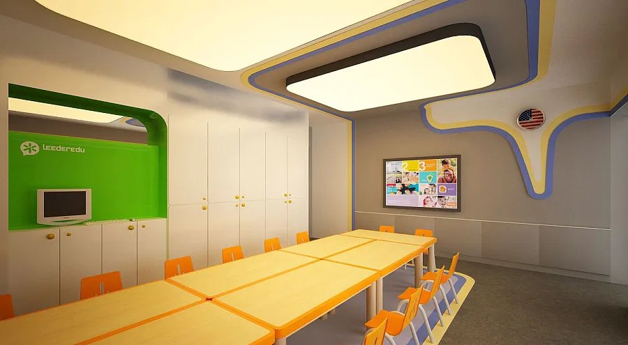教育培训机构装修注意事项，设计案例实景