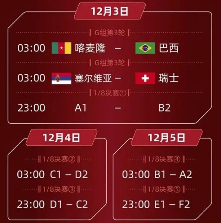 卡塔尔世界杯赛程2022赛程表 2022卡塔尔世界杯赛程日历来了