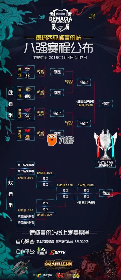 2018德玛西亚杯决赛赛程安排一览