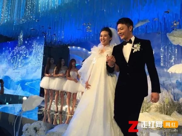 汪志远王冠结婚照片，王冠老公汪志远个人资料介绍