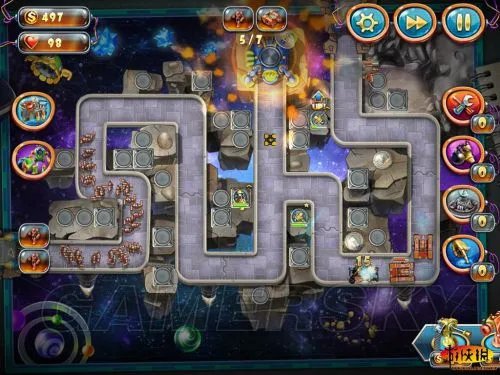 玩具塔防4:星海战争 画面及游戏性等上手图文心得