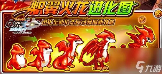 赛尔号炽翼火龙超进化 全方位鉴赏炽翼火龙