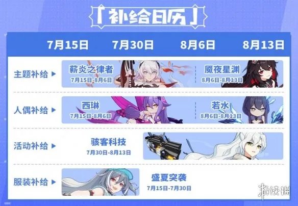 《崩坏3》仲夏夜的幻梦怎么获得 失落迷迭新服装获得方法