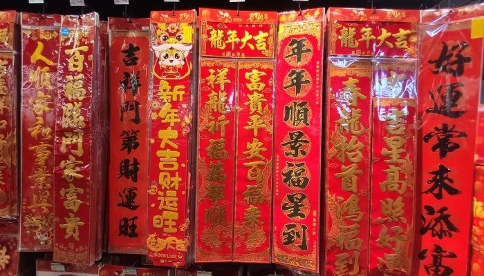 龙年最大气的春联七字对联