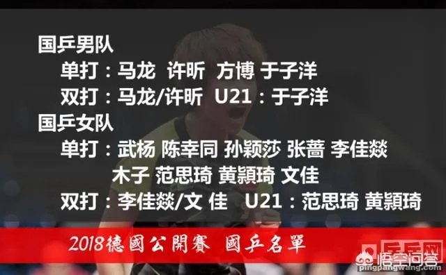 2018德国公开赛种子选手都是谁？