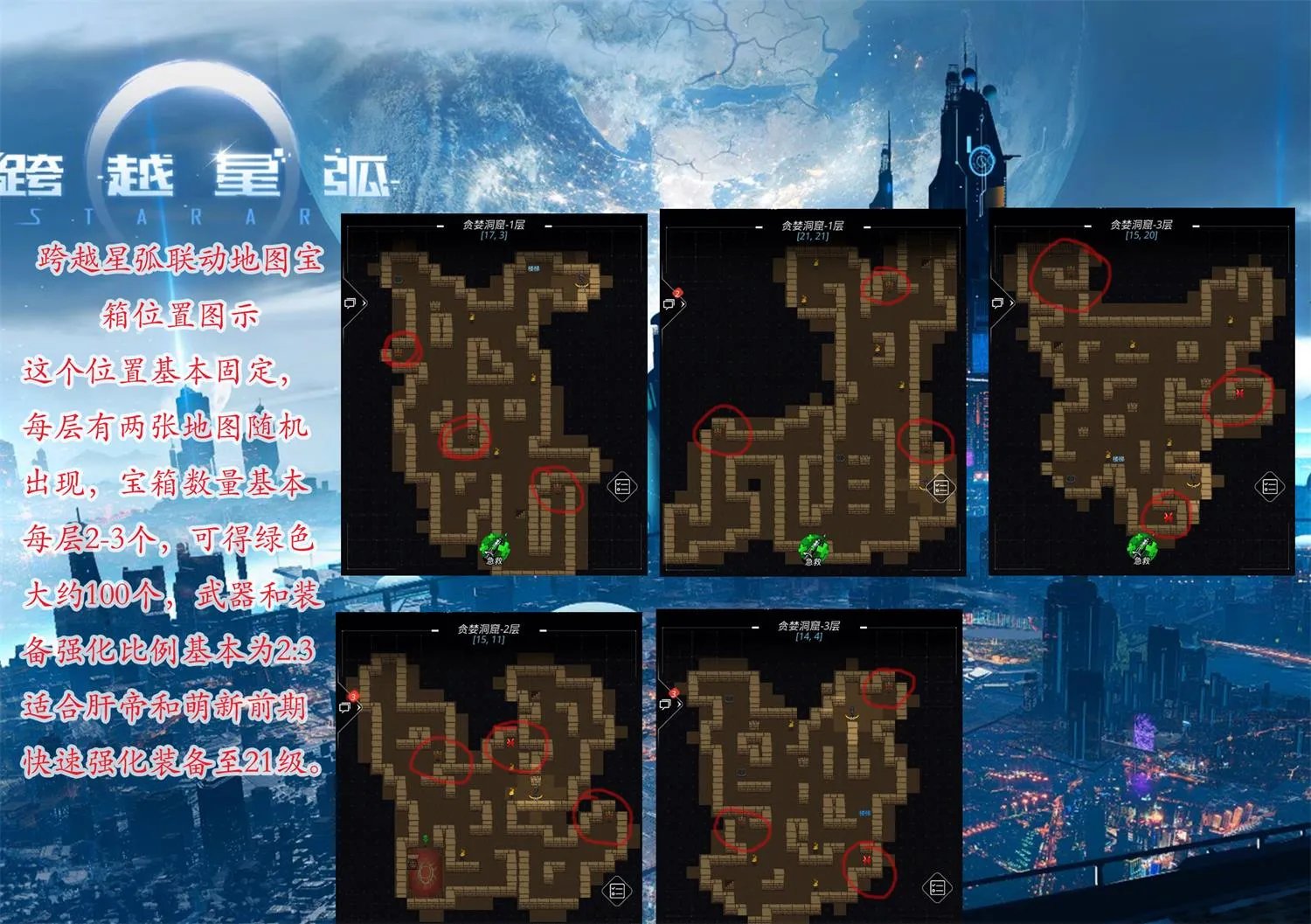 跨越星弧贪婪洞窟速刷宝箱攻略