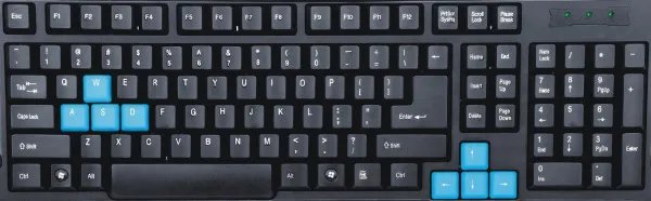 电脑键盘108键位排列图高清