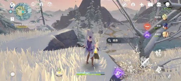 原神雪山勘测信标在哪