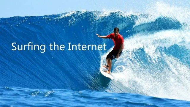 为什么互联网早期把「上网」叫做「冲浪」？