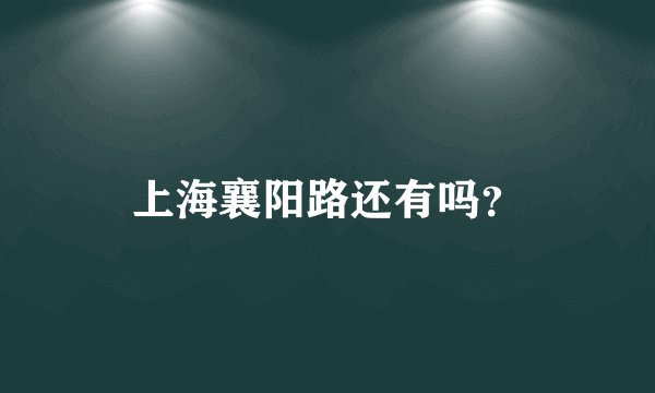 上海襄阳路还有吗？