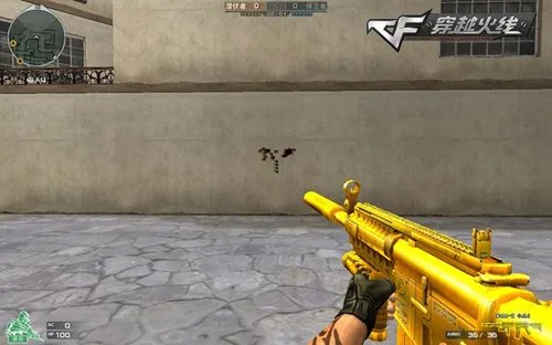 穿越火线黄金M4A1-X真正的样子是什么样？