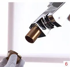 冷热水龙头拆卸图解