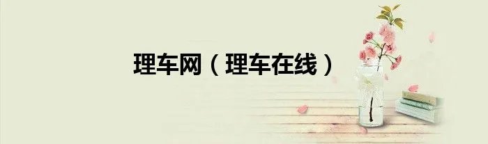 理车网（理车在线）