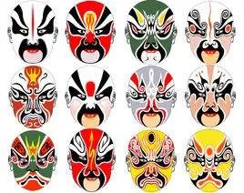 川剧脸谱人物对照表